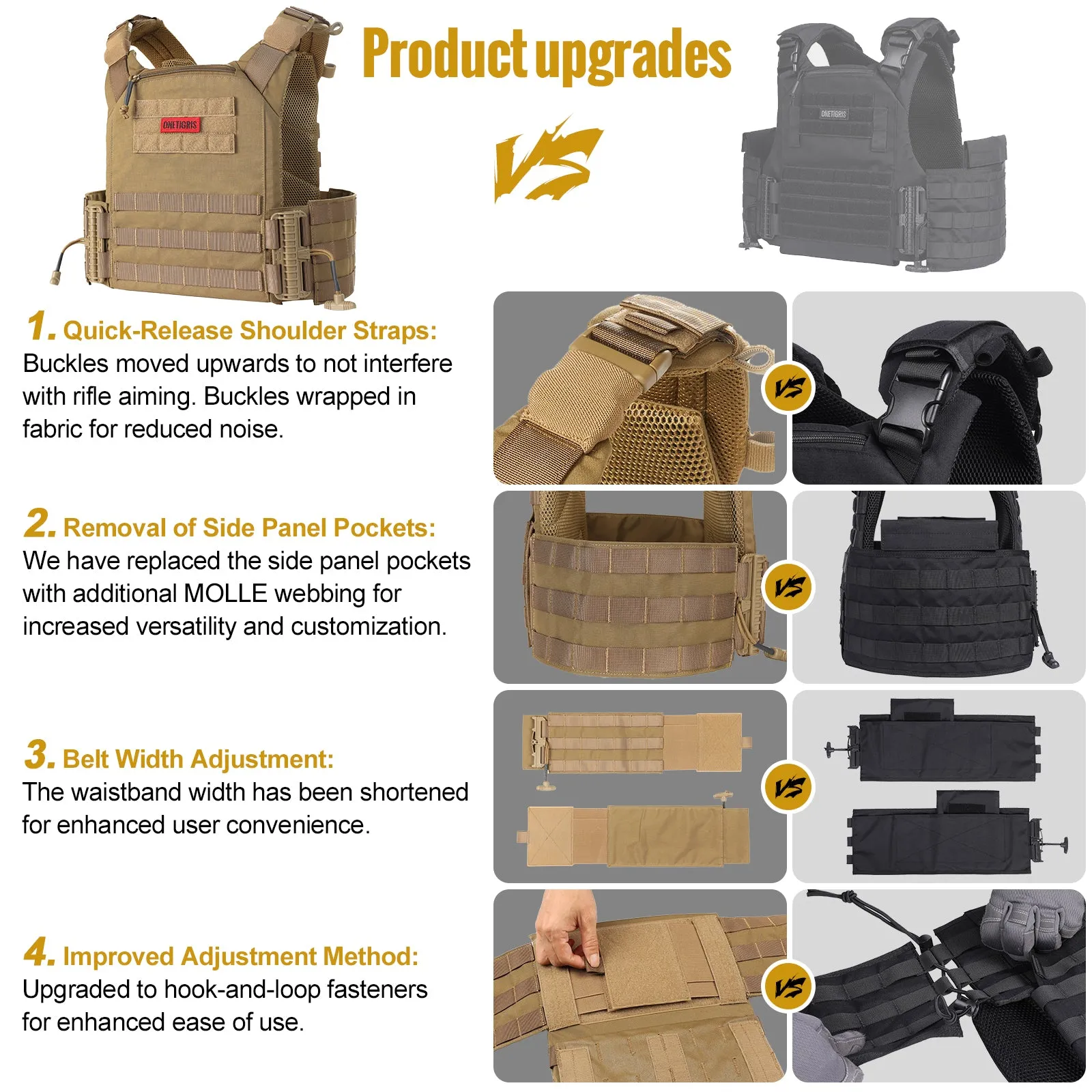 ★New Version★FYR Tactical Vest