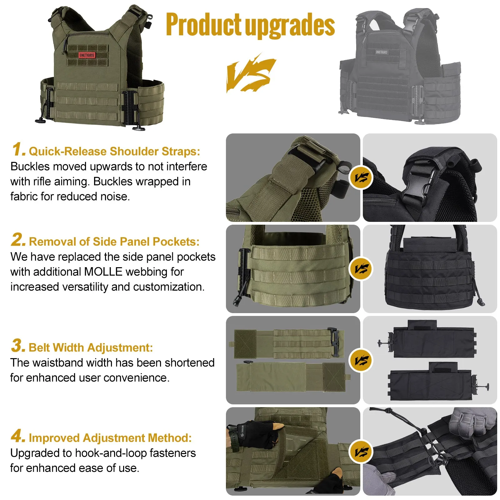 ★New Version★FYR Tactical Vest