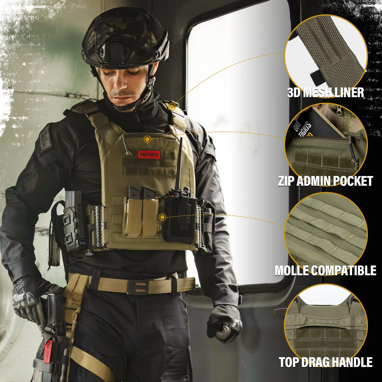 ★New Version★FYR Tactical Vest