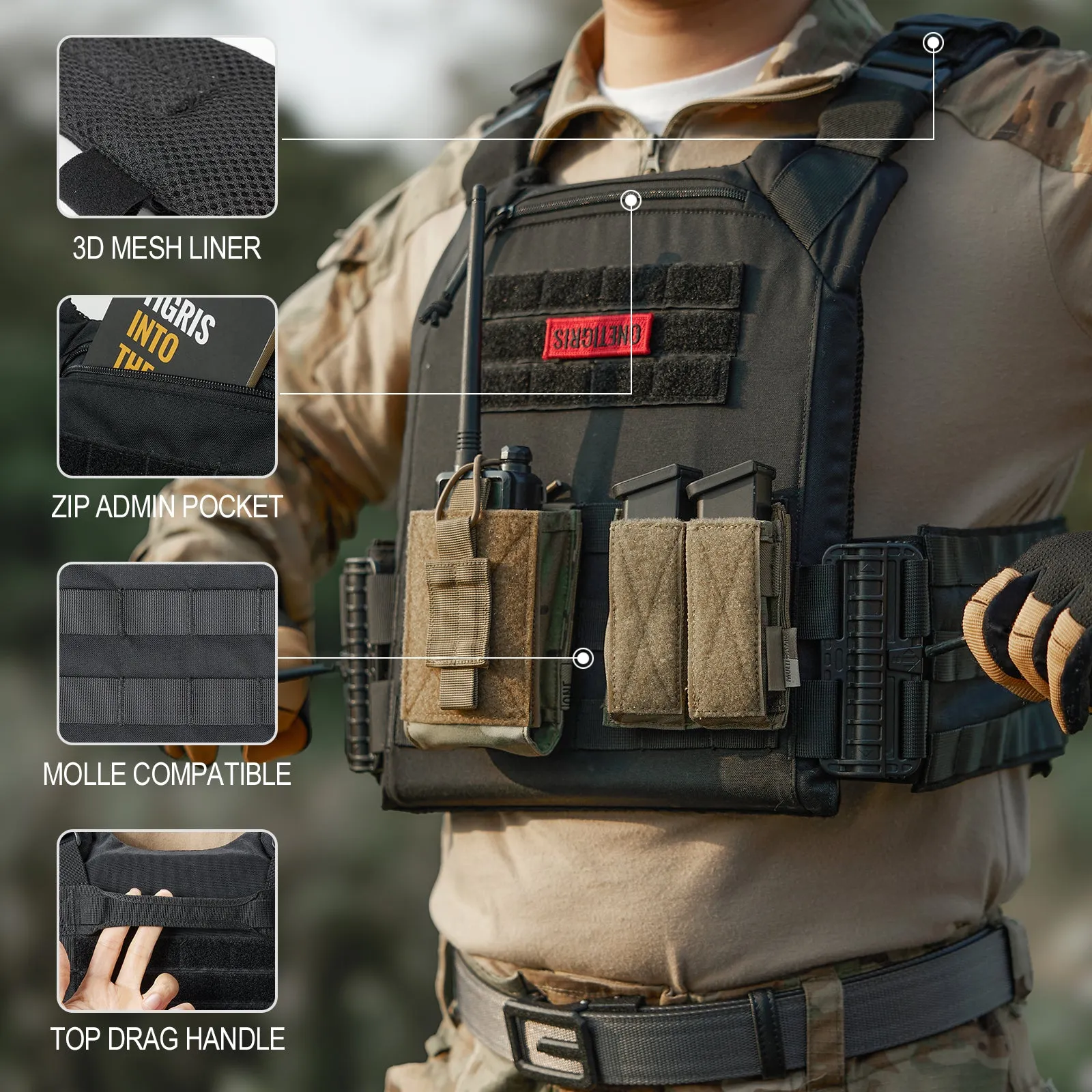 ★New Version★FYR Tactical Vest