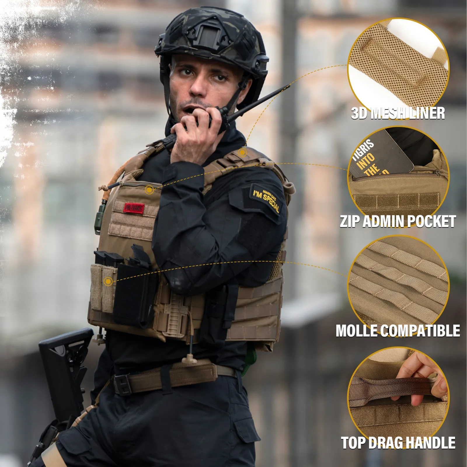 ★New Version★FYR Tactical Vest
