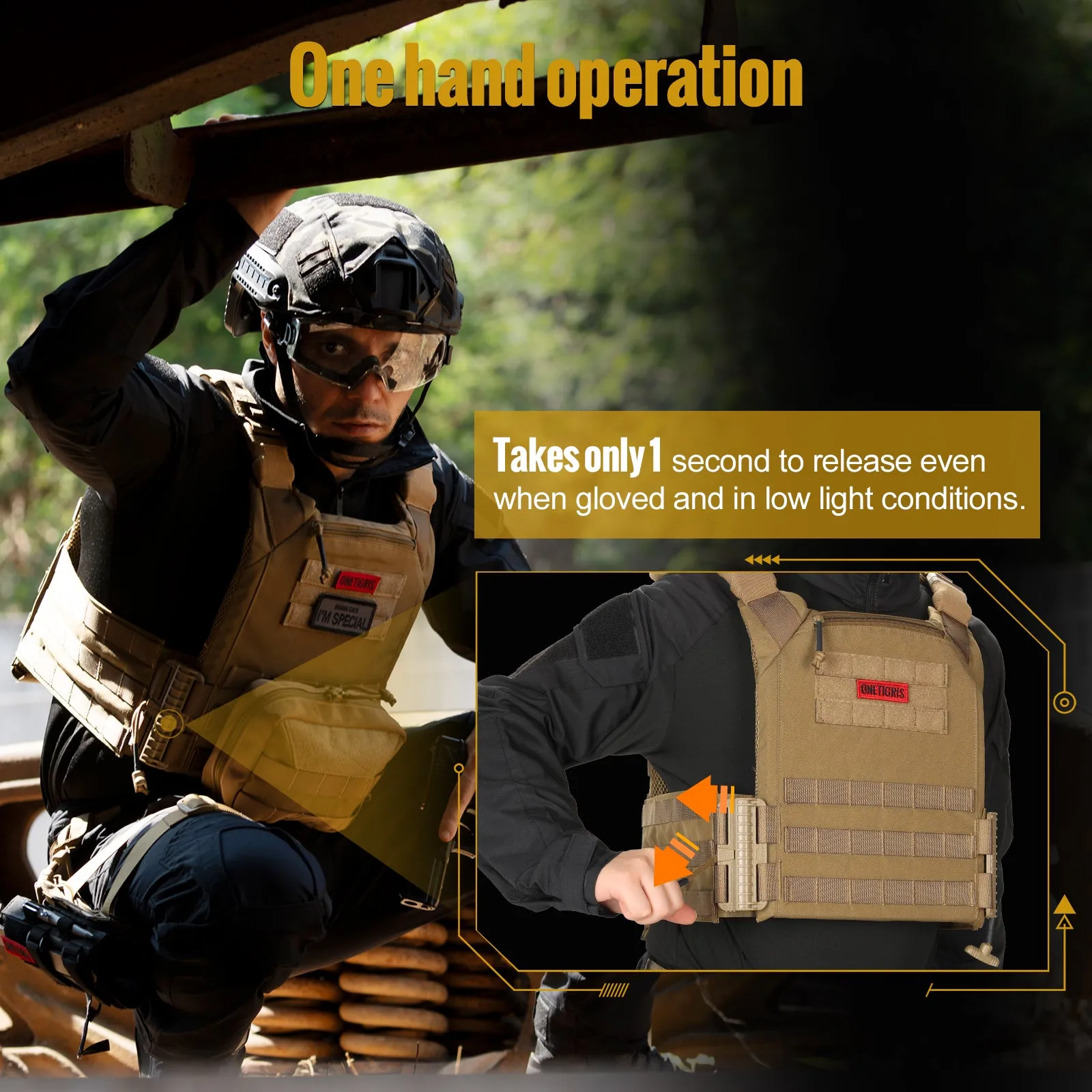 ★New Version★FYR Tactical Vest