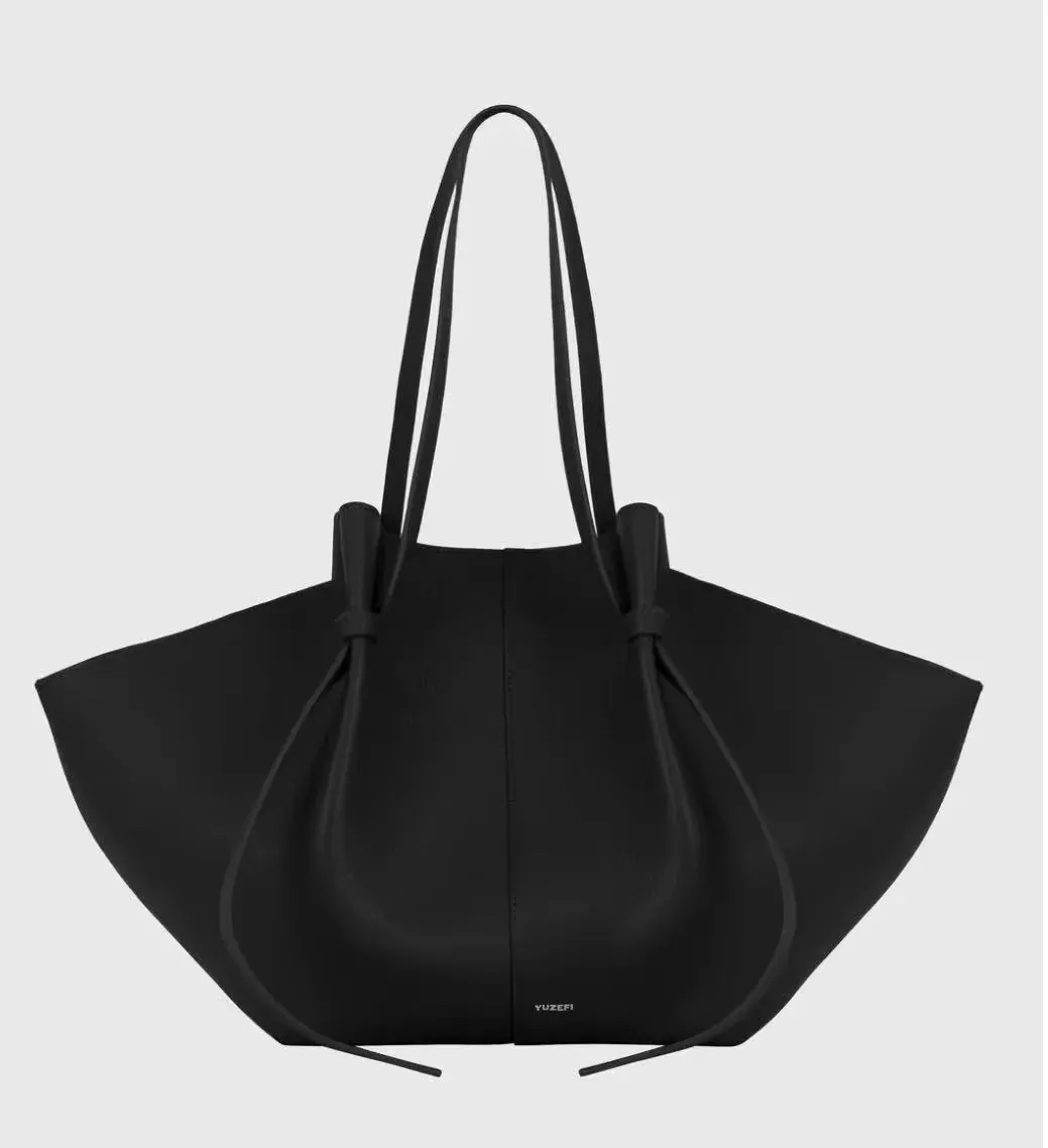 New Women Modern Large Tote Bags Leather Large Capacity Shoulder Bag Fashion Armpit Bag Female