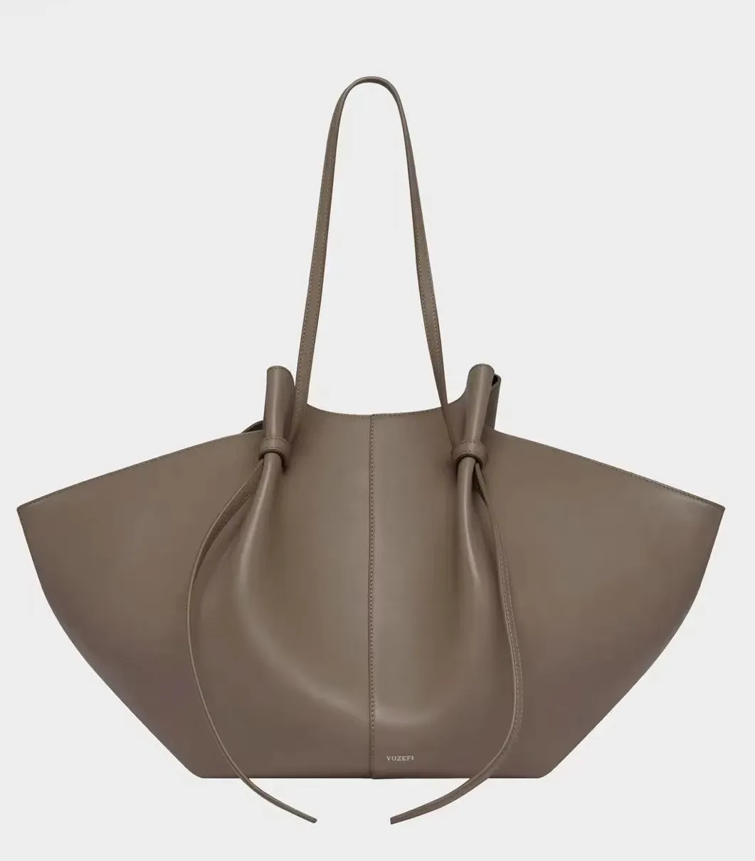 New Women Modern Large Tote Bags Leather Large Capacity Shoulder Bag Fashion Armpit Bag Female