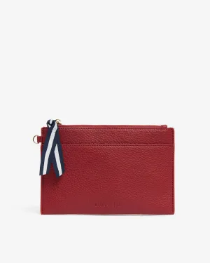 New York Coin Purse - Burgundy