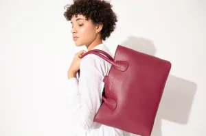 Noa Major Large Tote Bag Sangria Red