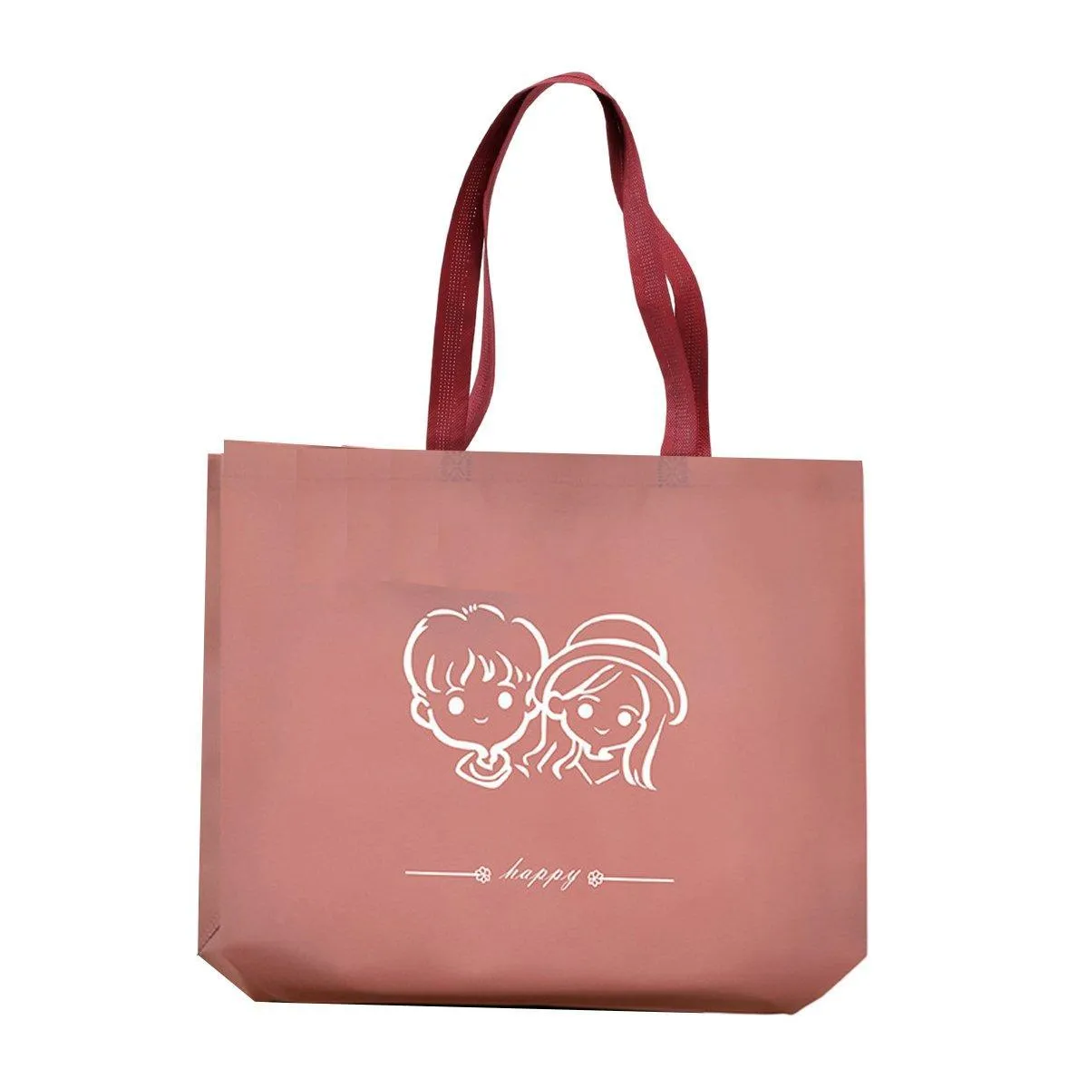 Non-Woven Tote Bags Versatile Reusable 25PCS