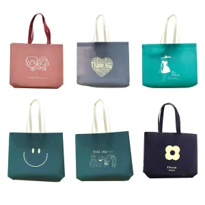 Non-Woven Tote Bags Versatile Reusable 25PCS