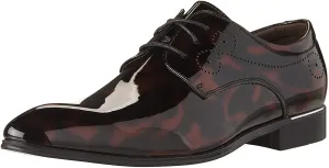 NXY Men' Lace Up Wingtip Oxford Modern Leather Pointed Toe Dress Shoes Formal