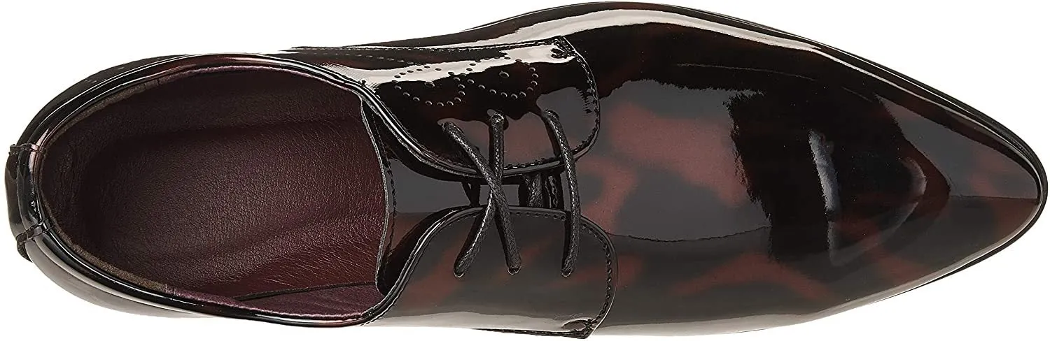 NXY Men' Lace Up Wingtip Oxford Modern Leather Pointed Toe Dress Shoes Formal