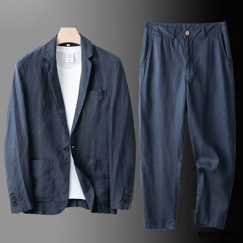 OCTAVIO | ELEGANT LINEN SUIT