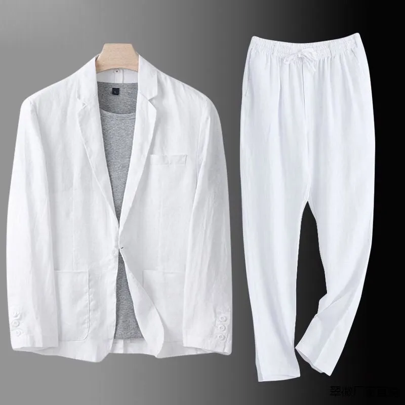 OCTAVIO | ELEGANT LINEN SUIT