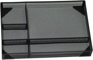 Office Mesh File Rack Metal Desk Organizer Magazine Holder and Folder Storage