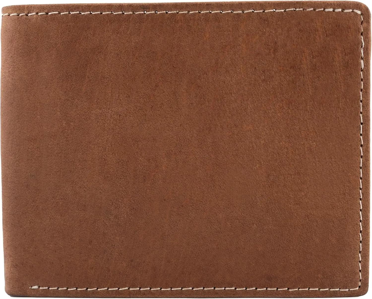 O'Hare Bags Genuine Leather Wallet for Men, RFID Blocking, Cowhide Leather, Slim, Extra Capacity wallet with Removable ID Insert (Vintage Brown)