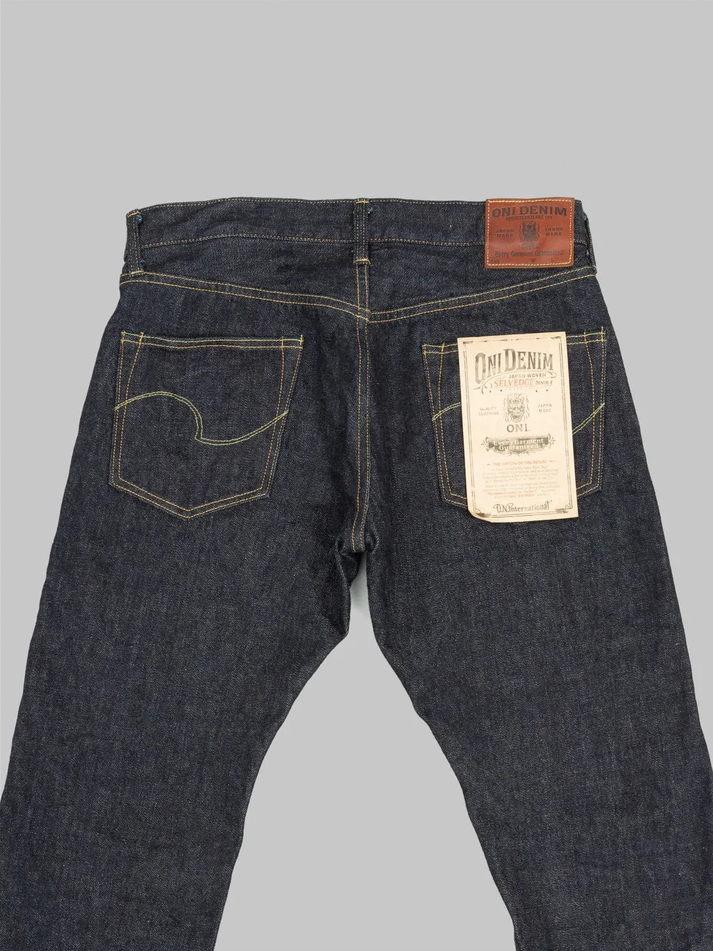 ONI Denim ONI-622 "Low Tension" 15oz Relaxed Tapered Jeans