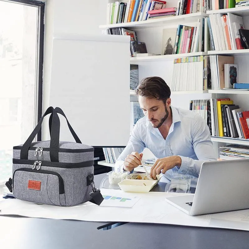 Outdoor Picnic Bag 1PC 10L 26x19x21cm Thermal Insulated