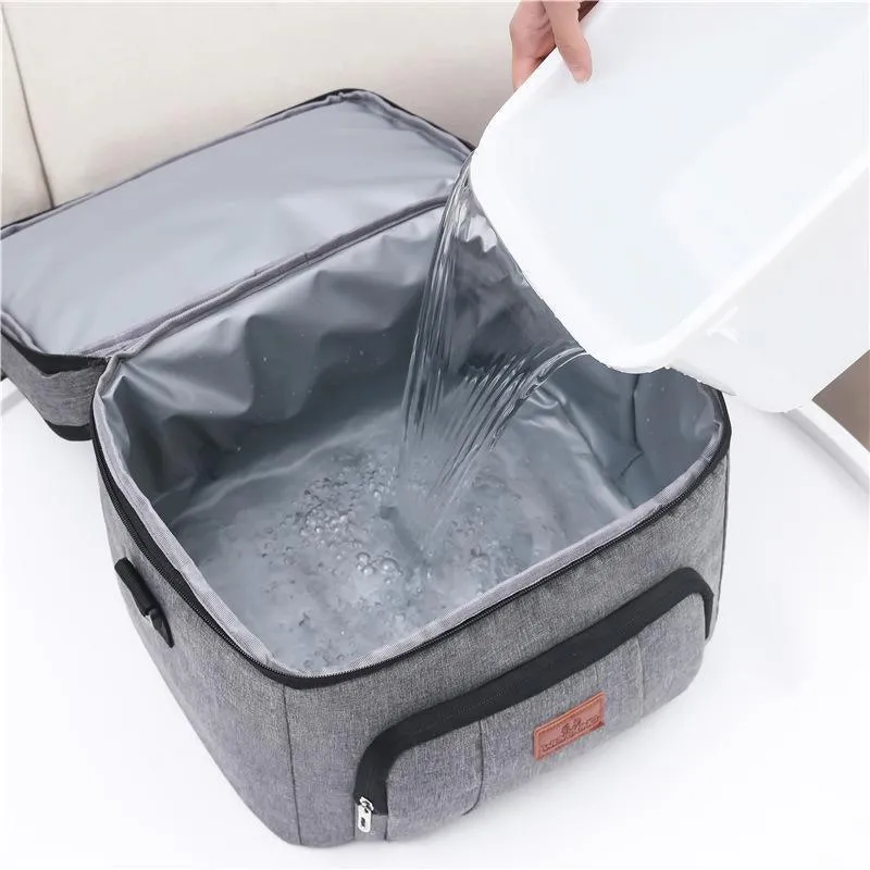 Outdoor Picnic Bag 1PC 10L 26x19x21cm Thermal Insulated