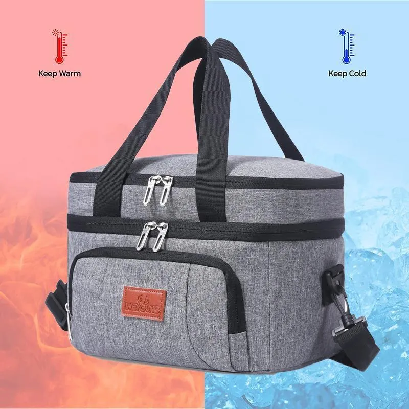 Outdoor Picnic Bag 1PC 10L 26x19x21cm Thermal Insulated