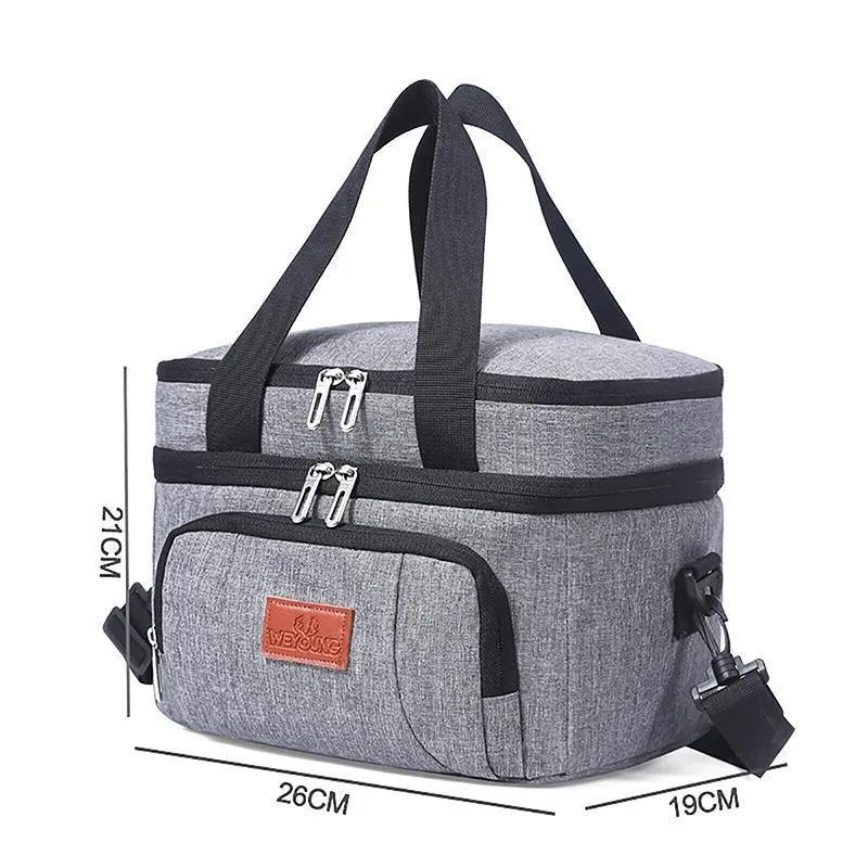 Outdoor Picnic Bag 1PC 10L 26x19x21cm Thermal Insulated