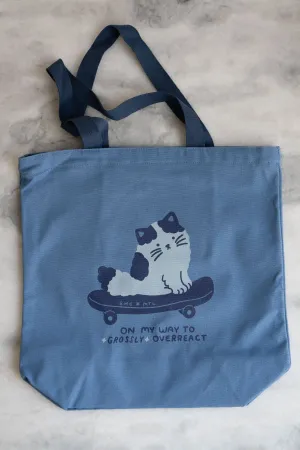Overreact Big ZIp Tote