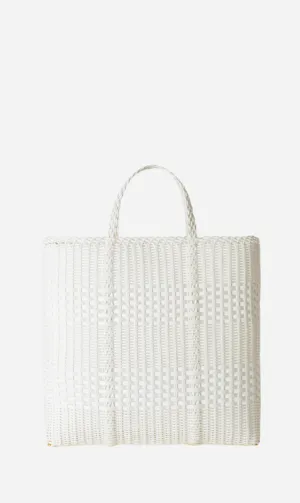 Palorosa | Large Lace Basket - White