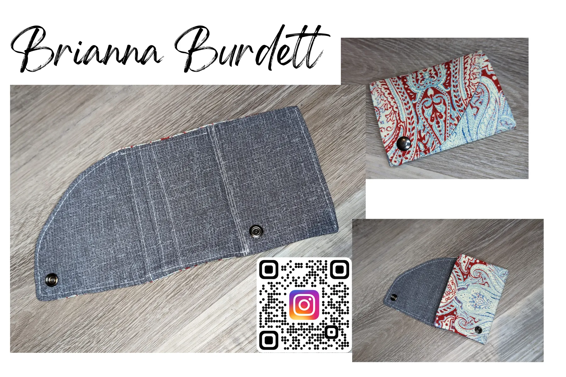 PDF Pattern and Video Tutorial - Project 2 - Wellington Wallet