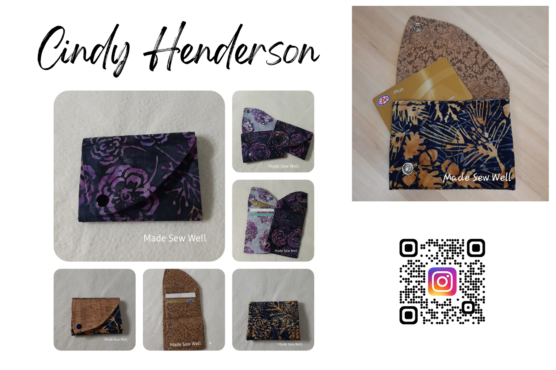PDF Pattern and Video Tutorial - Project 2 - Wellington Wallet