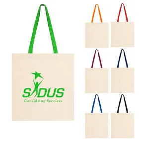 Penny Wise Cotton Canvas Tote Bag