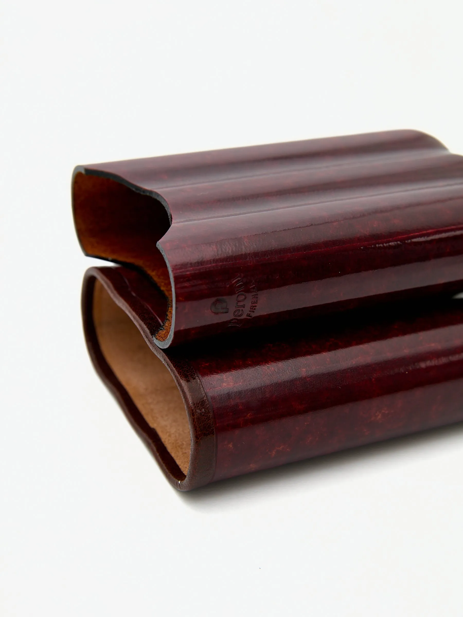 Peroni Firenze X Enis Inci -  Briar Brown Cigar Case