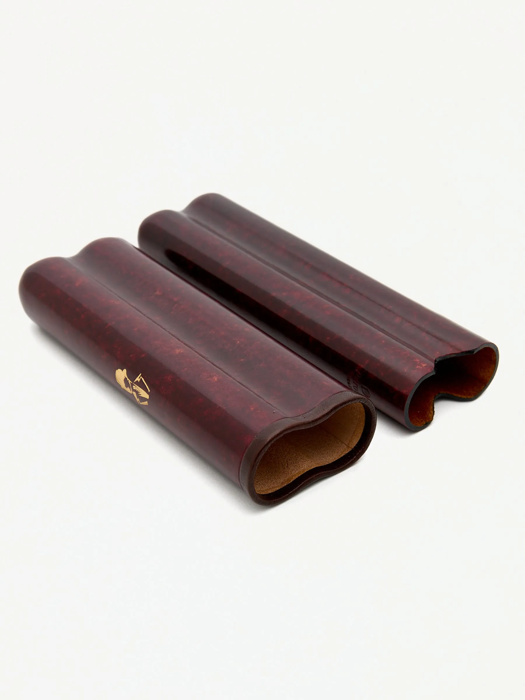 Peroni Firenze X Enis Inci -  Briar Brown Cigar Case