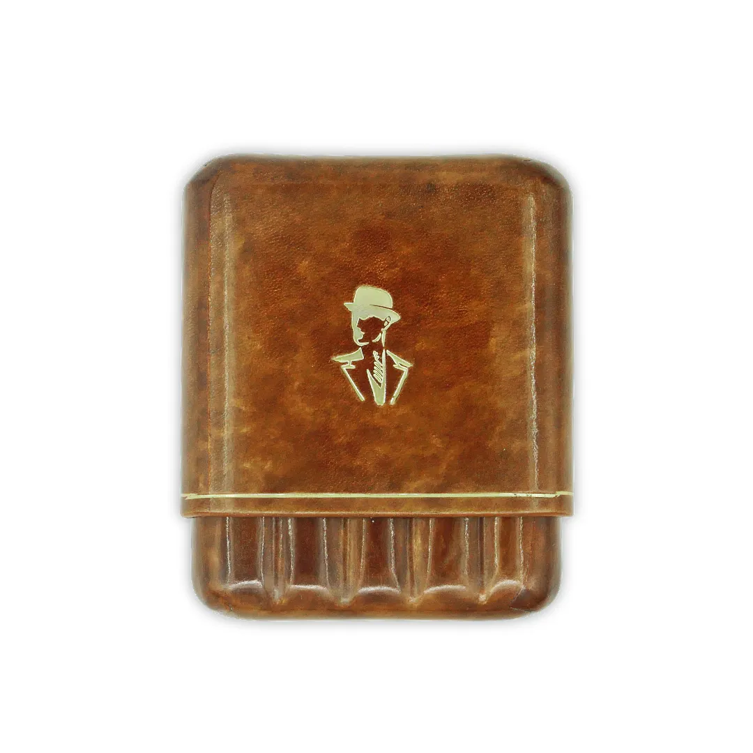 Peroni Firenze X Sartoria Napoletana Briar Cognac Half Toscano Cigar Case