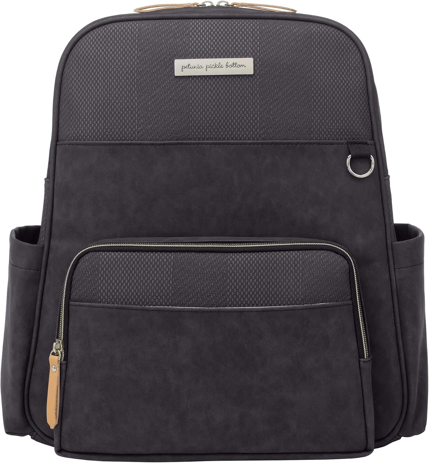 Petunia Pickle Bottom Sync Backpack | Diaper Bag | Diaper Bag Backpack for Parents | Top-Selling Stylish Baby Bag | Sophisticated and Spacious Backpack for On The Go Moms | Carbon Cable Stitch