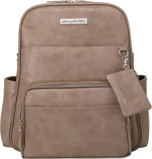 Petunia Pickle Bottom Sync Backpack, Diaper Bag for Parents, Stylish Baby Bag, Spacious Backpack, On-The-Go Moms, Mink