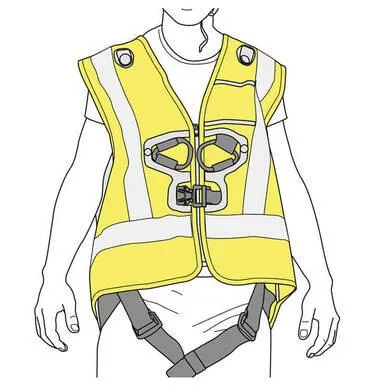 Petzl Hi-Vis Vest for NEWTON Harnesses C073_A00