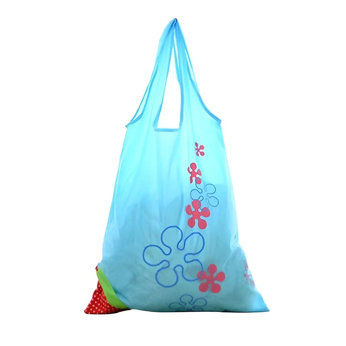 Polyester Reusable Grocery Bags Eco-Friendly 5PCS