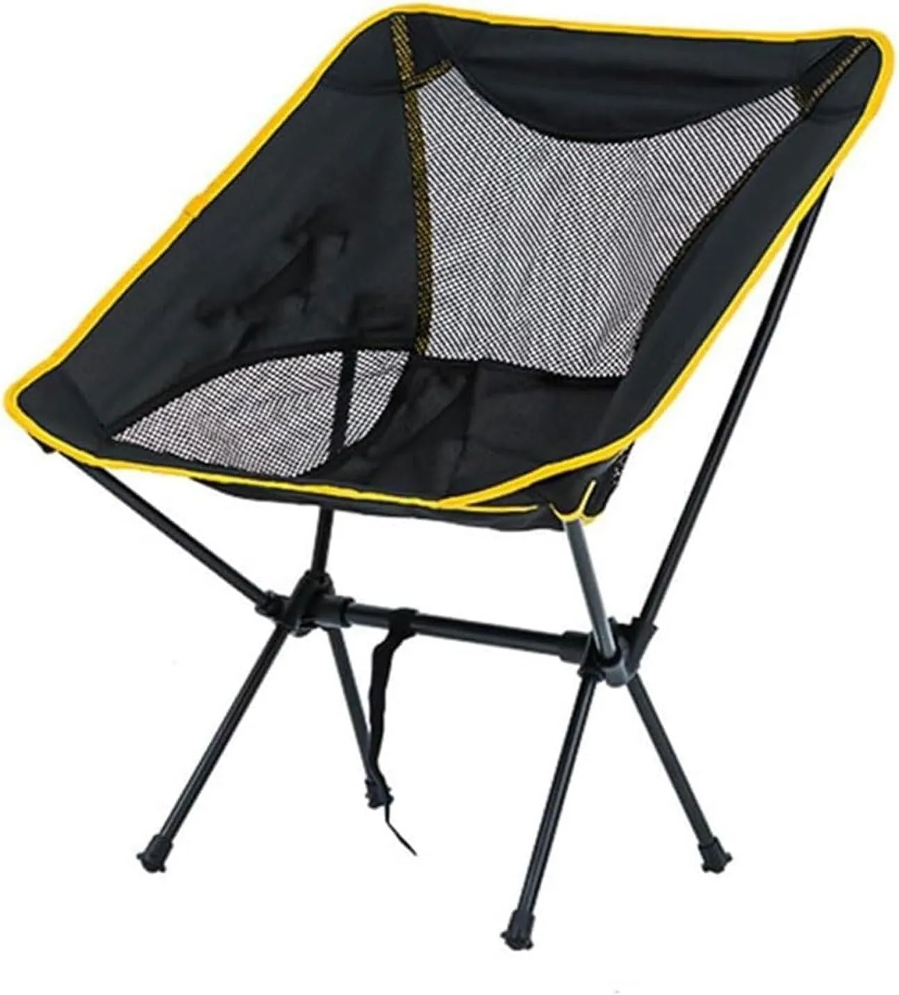 Portable Folding Camping Chair with Carry Bag, Lightweight Outdoor Chair for Travel, Beach, Picnic, and Camping
