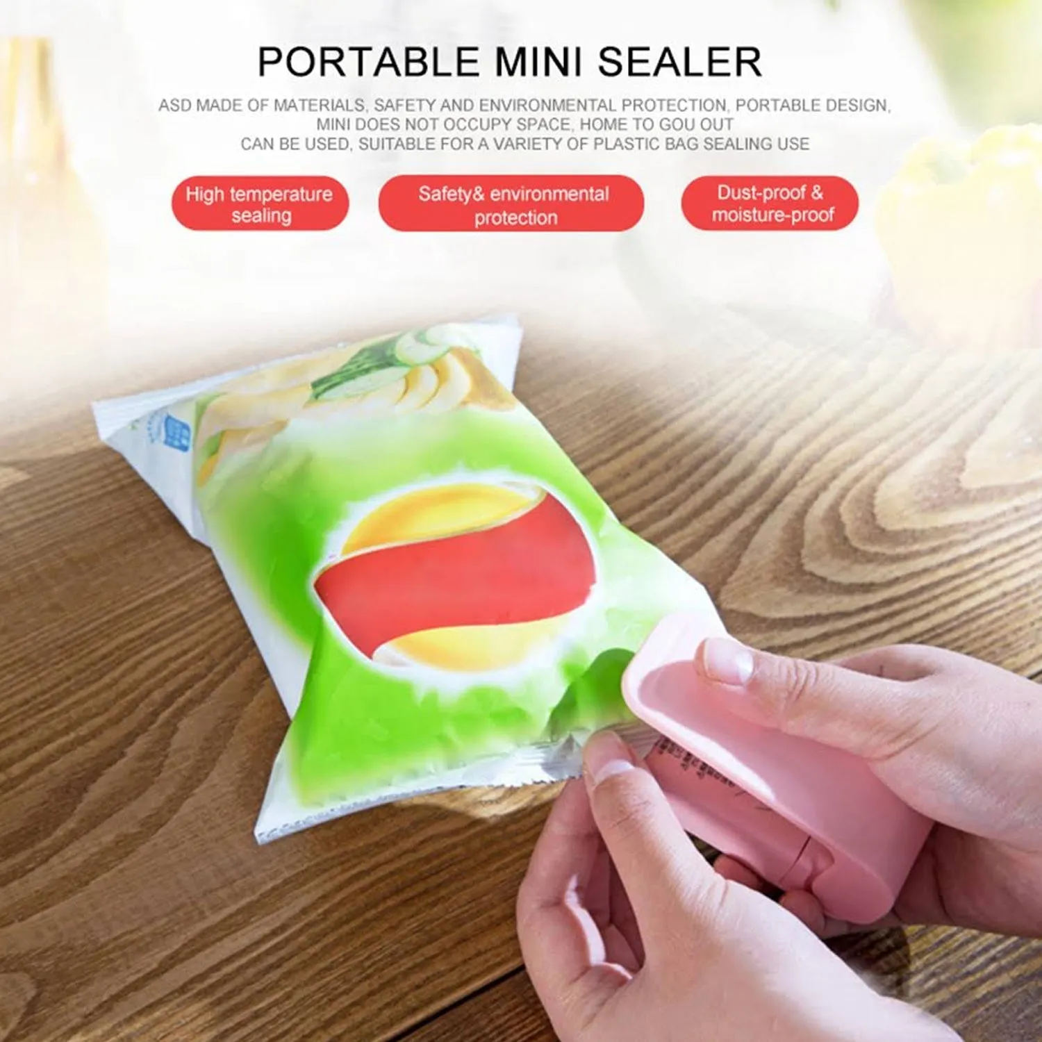 Portable Mini Handheld Sealing Machine for Plastic Bags