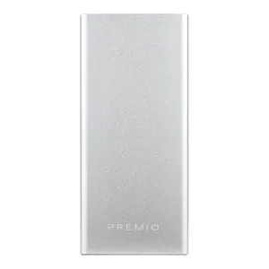 Premio 20,000 mAh Power Bank - Silver PM-9001-SL