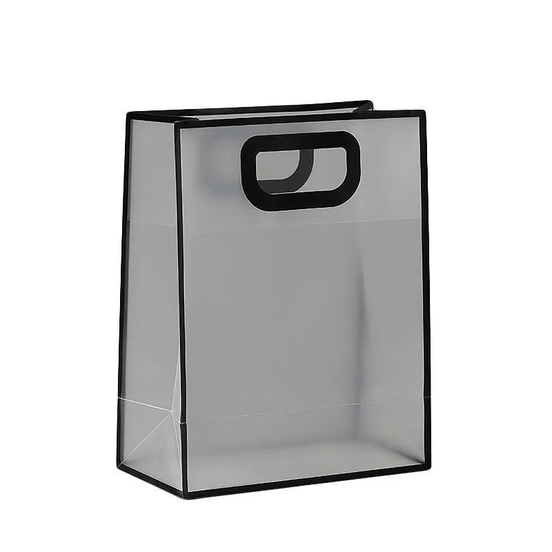 Premium PVC Gift Bags Clear Bags 25pcs