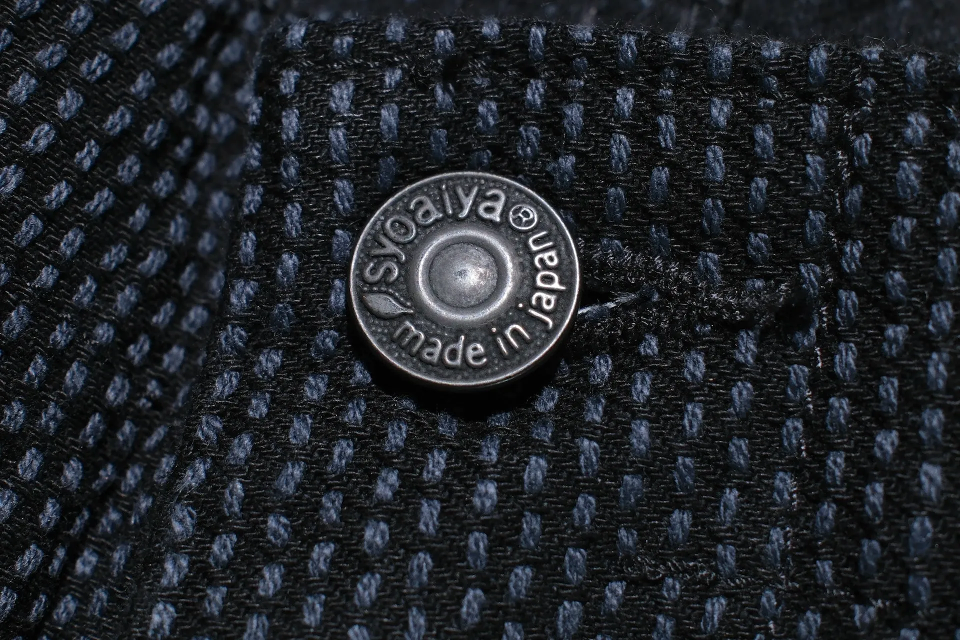 Pure Blue Japan 14oz Sashiko Shorts (Black)