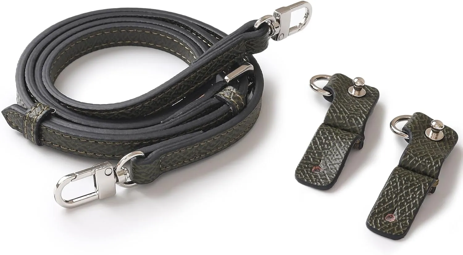 Purse Straps Replacement, Leather Handbag Crossbody Shoulder Strap kit Adjustable for Mini Tote Bag Women