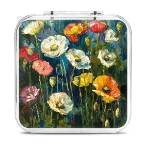 QMNBTES Dark Green Plants Switch Game Case Switch Game Holder Cartridge Case Storage 12 Games & 2 Micro Sd Card Slots, Travel Carry Cases, Portable Games Card Storage, Hard Shell, Buckle Closure