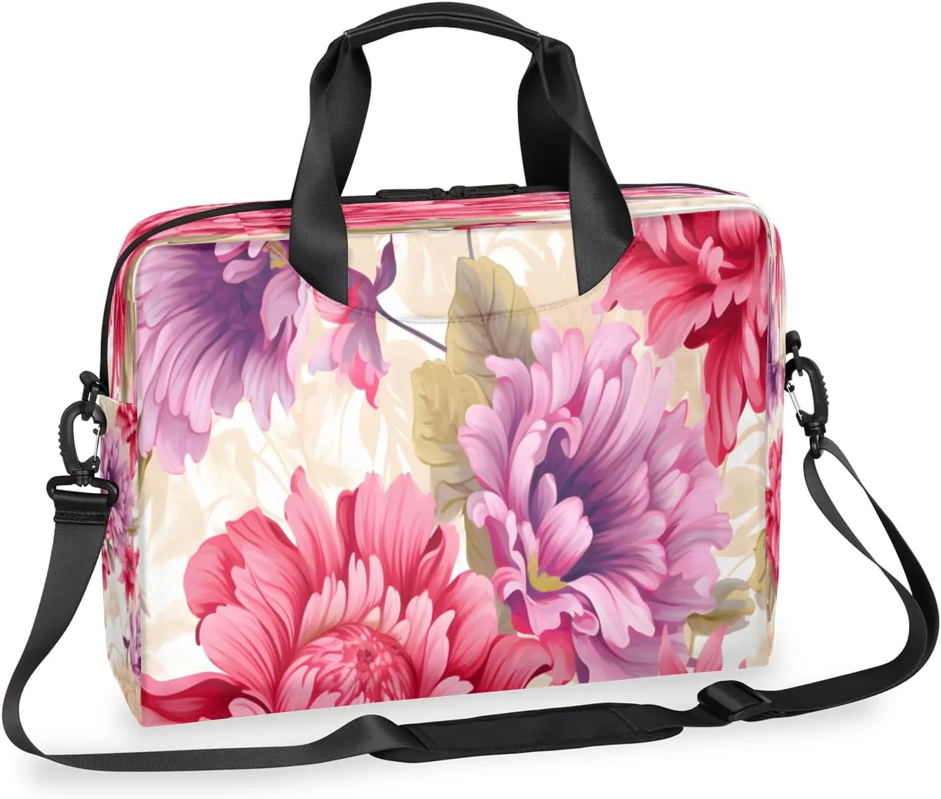 QsirBC Waterproof 15.7 inch Laptop Bag, Business Computer Bag with Adjustable Shoulder Strap