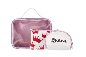 Queen Cosmetic 3 Piece Set