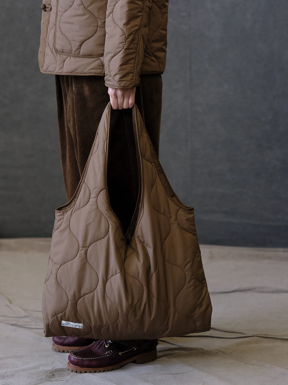 Quilted Shoulder Tote