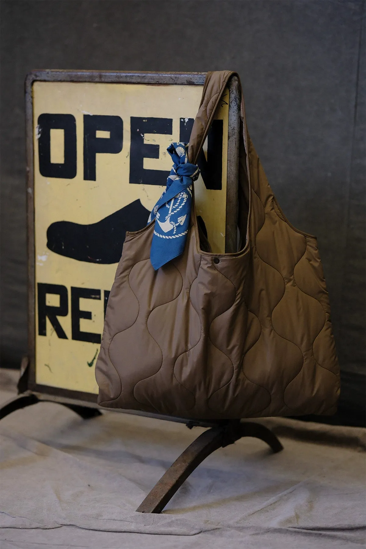 Quilted Shoulder Tote