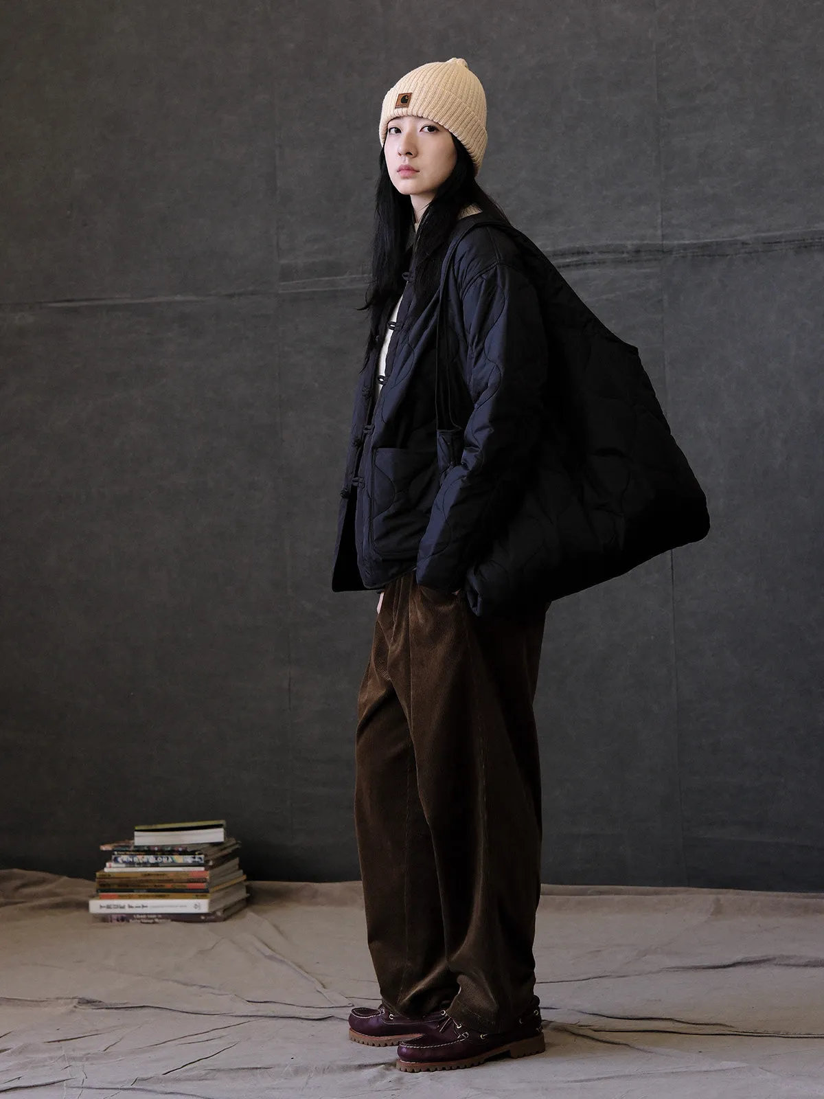 Quilted Shoulder Tote