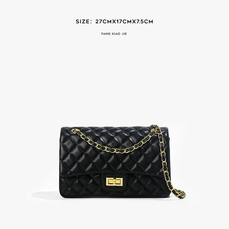 Quilted Spring/Summer Classic Style Fancy Shoulder Chain