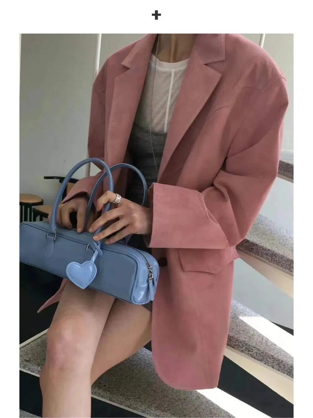 Rectangular Leather Handbag