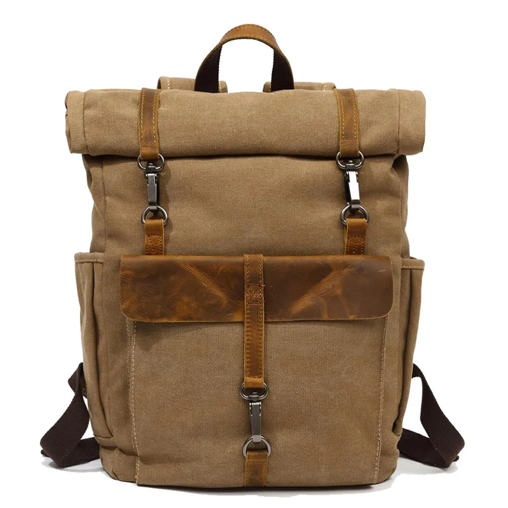 Retro Leinwand Rucksack | REYKJAVIK